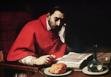 El ayuno de San Carlos (detalle)